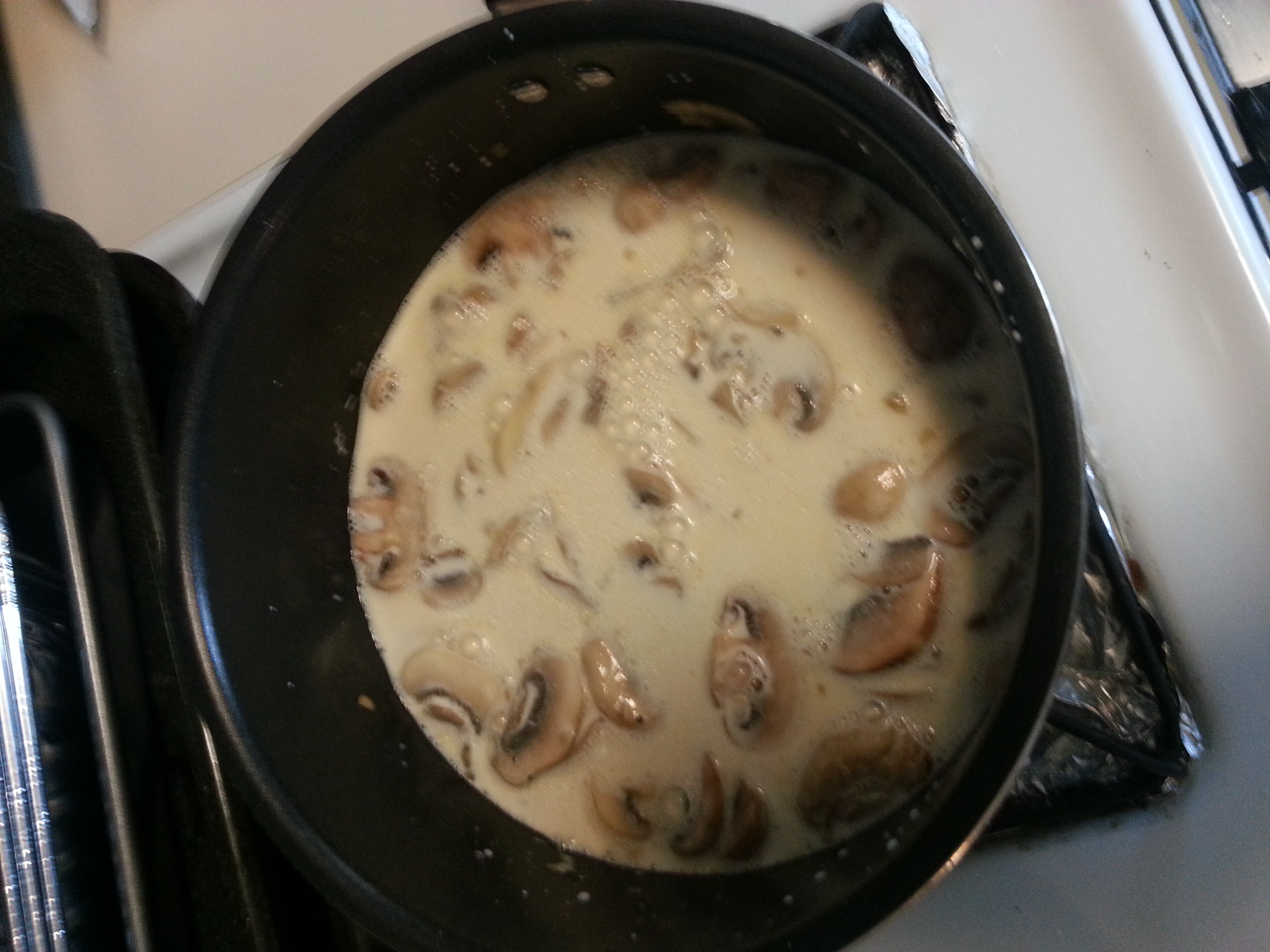 Mushroom Cream Sauce