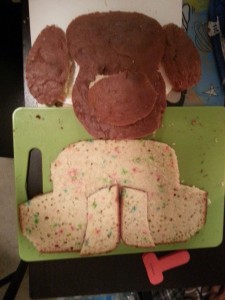Dog Cake Cutout
