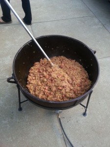 Delicious Jambalaya - This feeds more than 40 people.