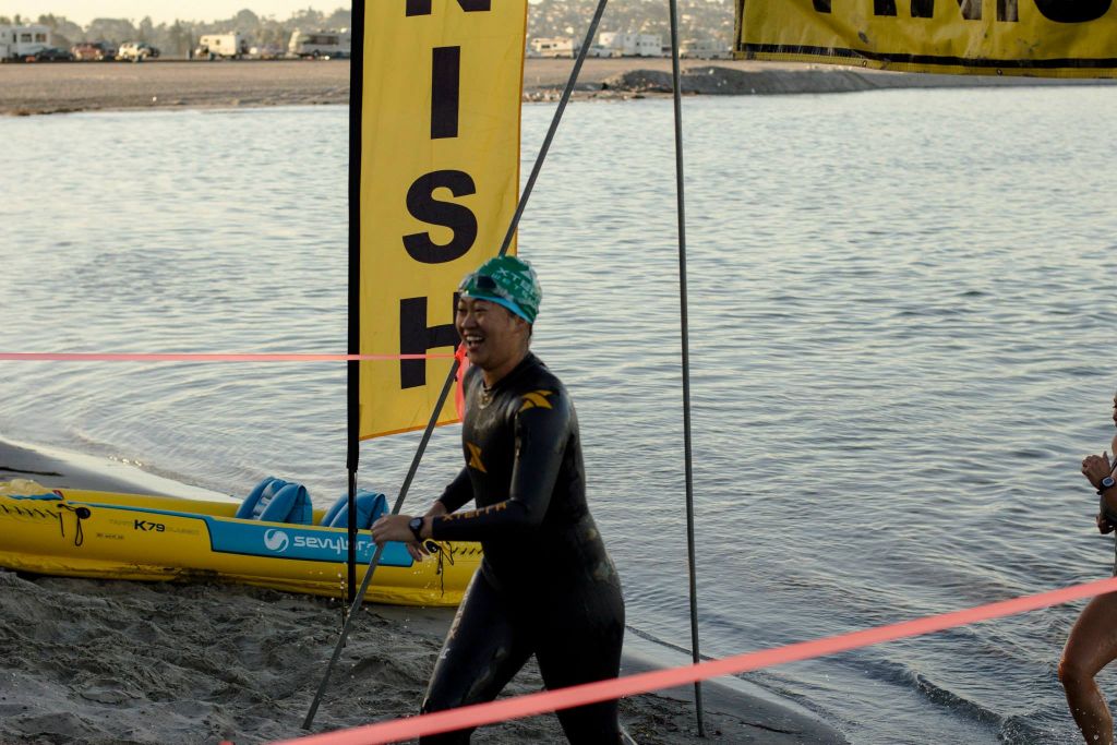 out of the swim