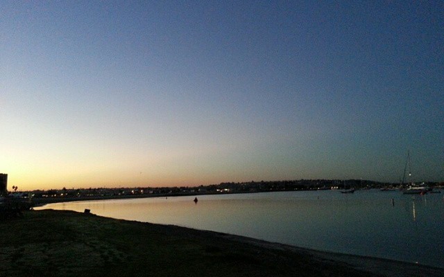 sunrise swim course